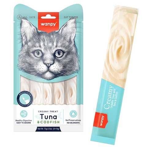 Wanpy cat treat 5pc