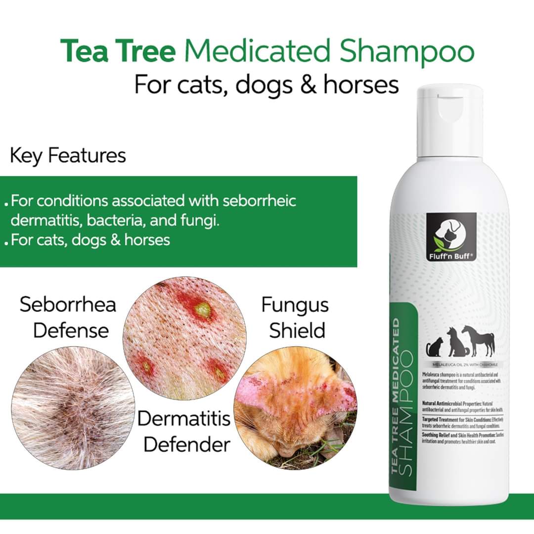 Remu-Ecotiik Medicated Dog& Cat shampoo 120ml