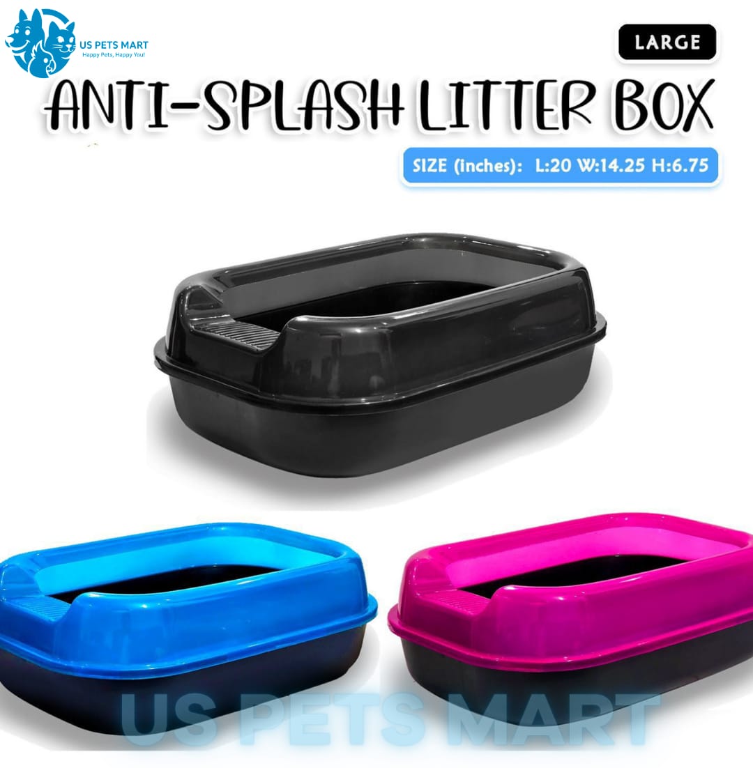 ANTI-SPLASH LITTER BOX Large