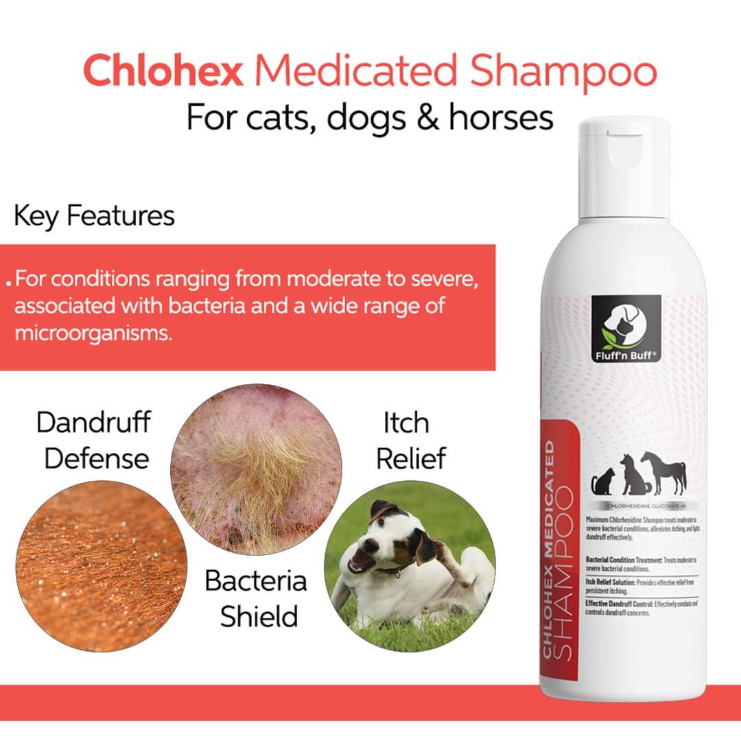Remu-Ecotiik Medicated Dog& Cat shampoo 120ml