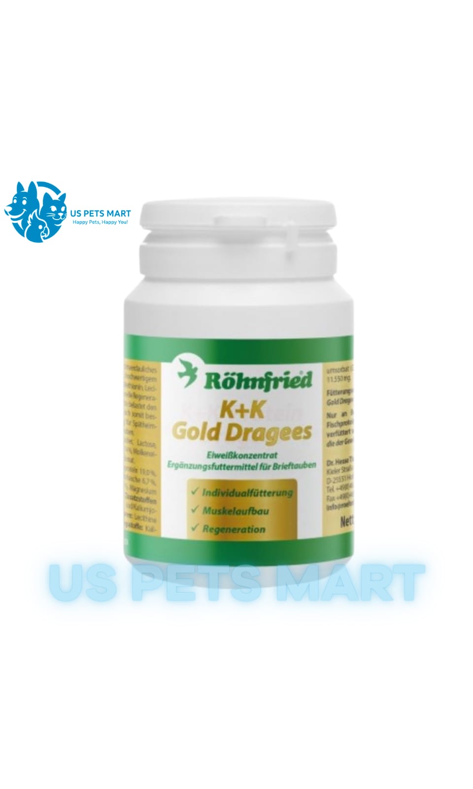 KK Gold Dragees for pigeon- support Muscle Regeneration And Growth