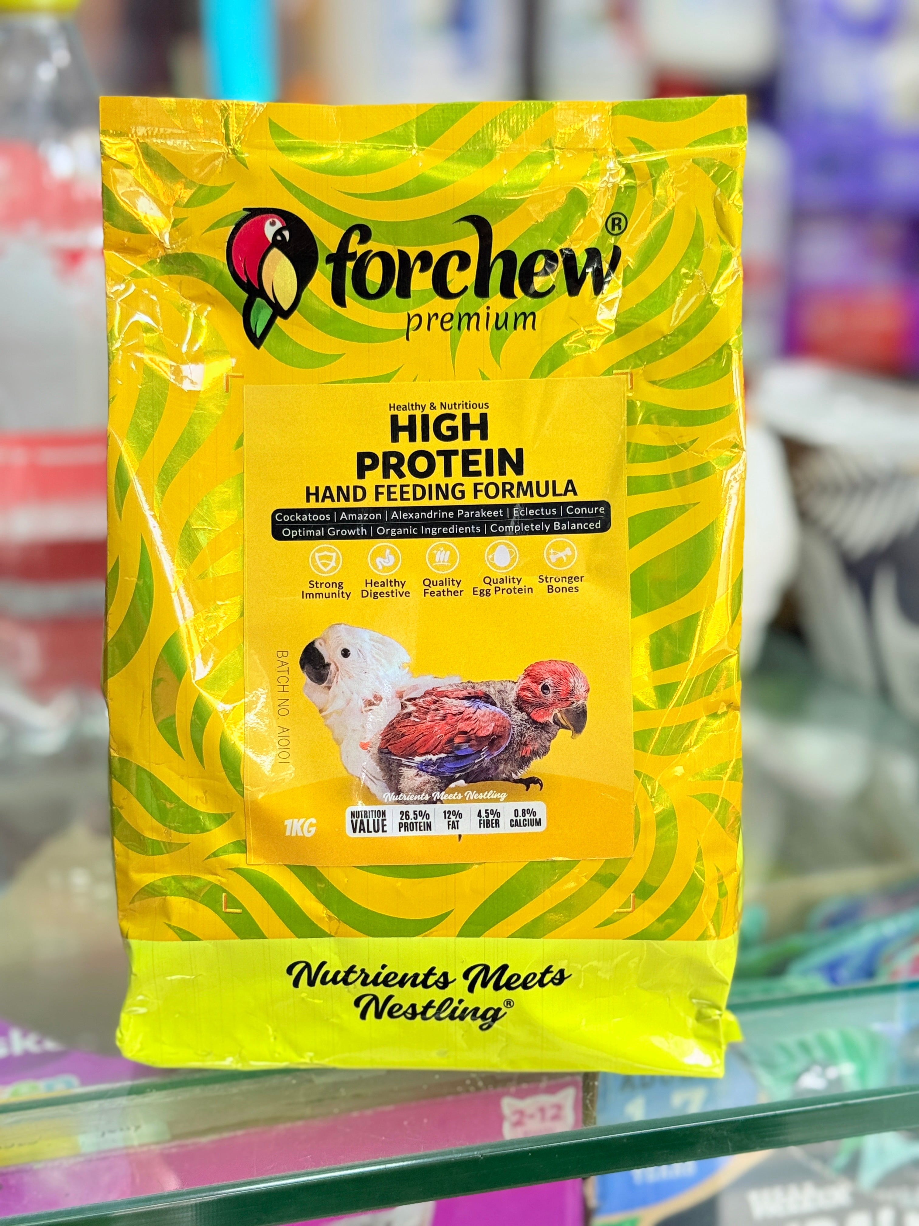 Forchew high protein Hand feeding formula
