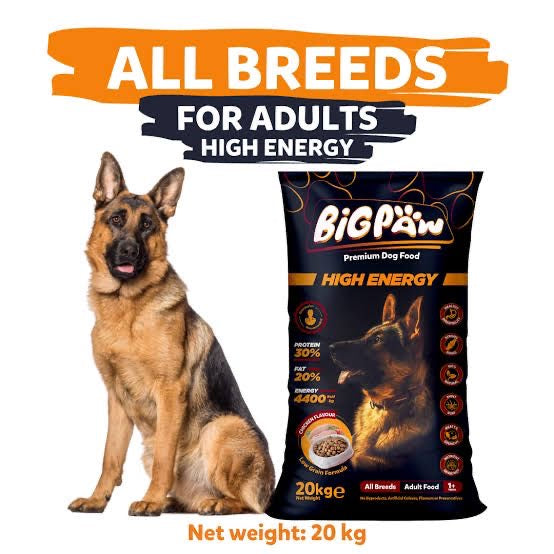 BiG PAW high energy 20kg