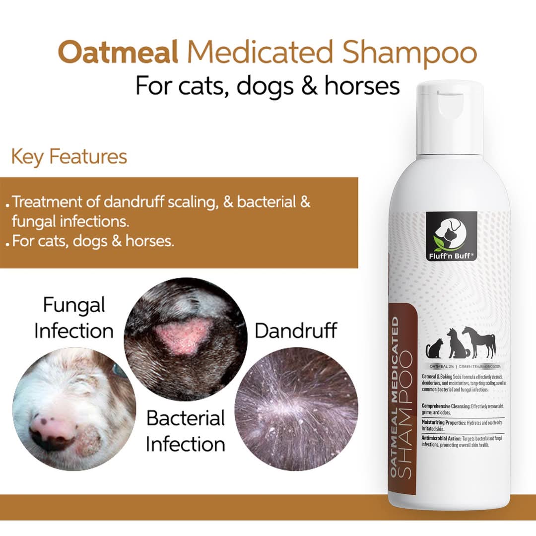 Remu-Ecotiik Medicated Dog& Cat shampoo 120ml