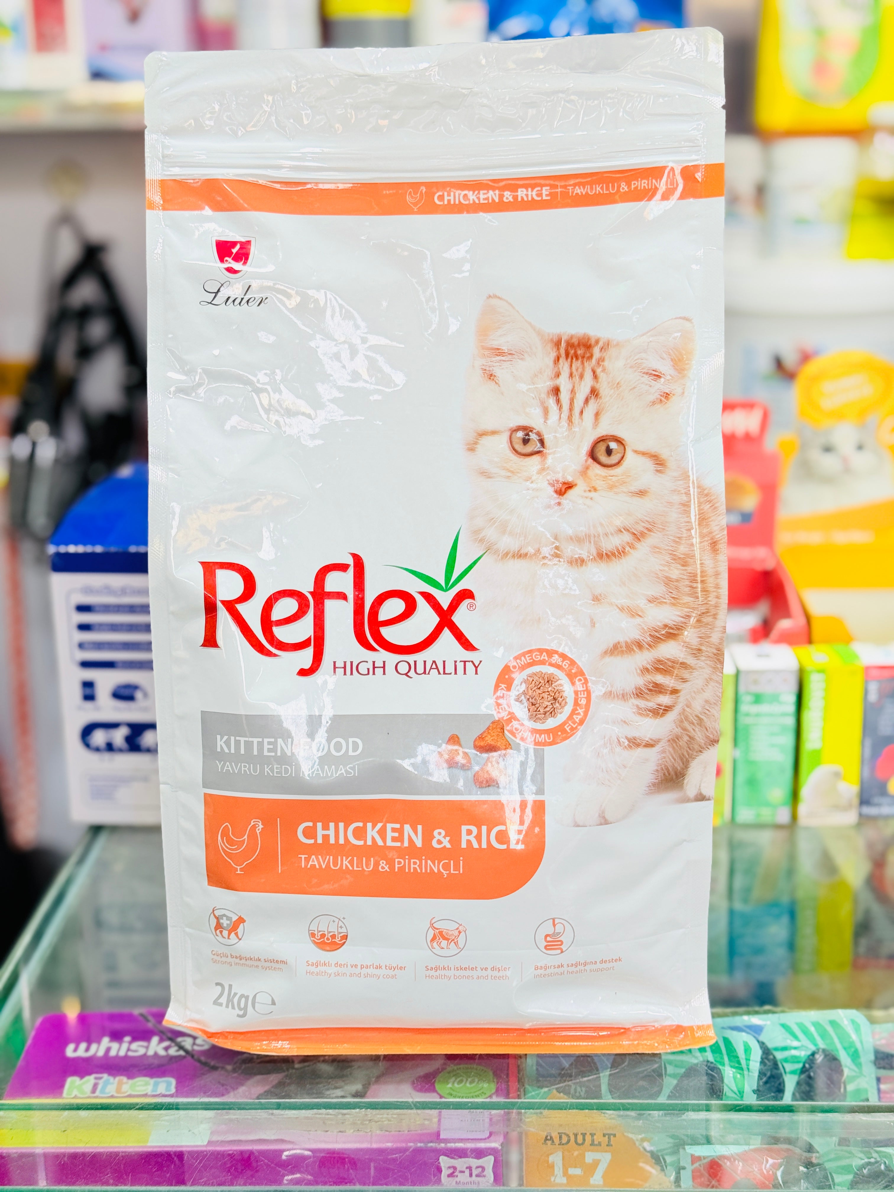 Reflex Kitten Food Chicken and Rice 2kg