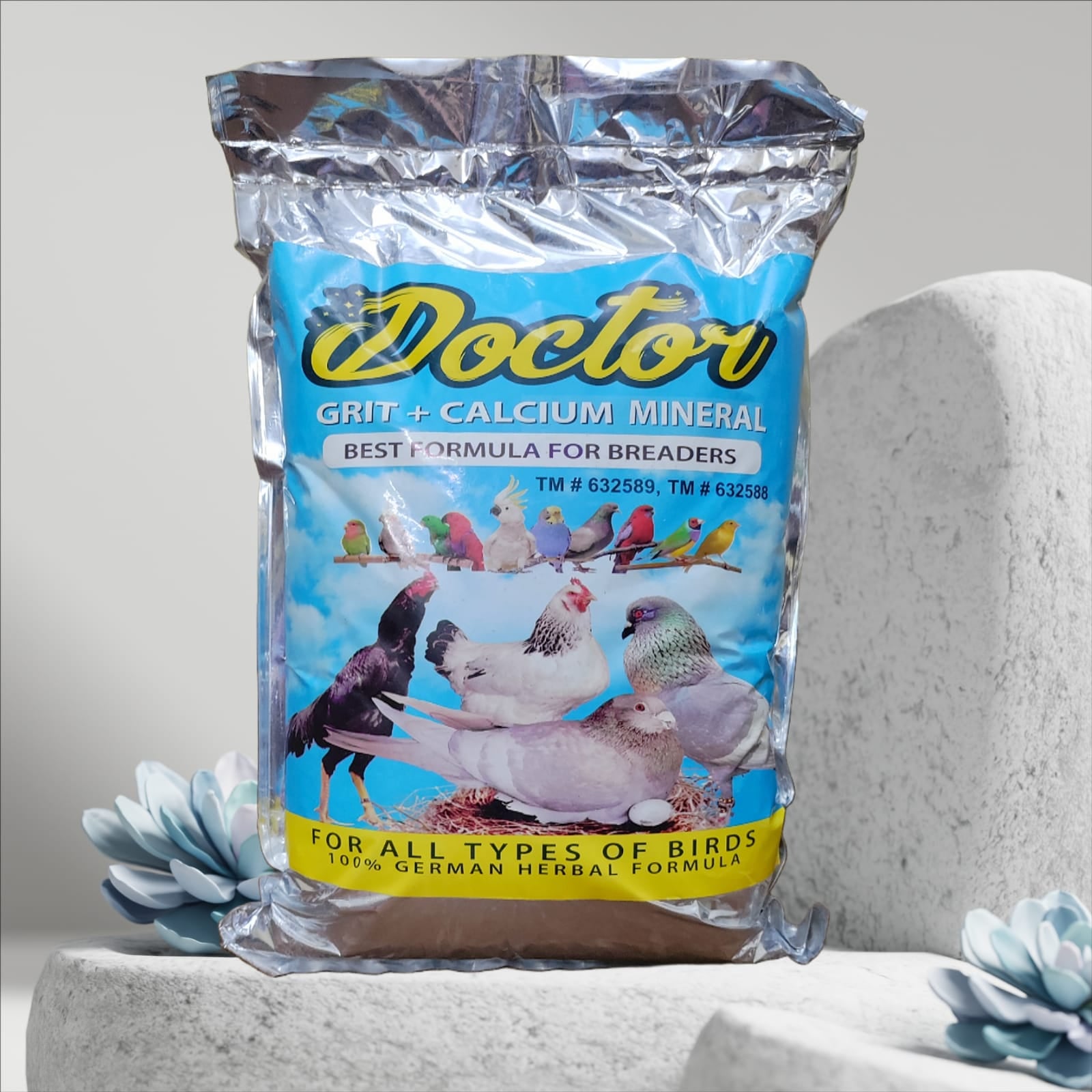 Dactor grit calcium mineral